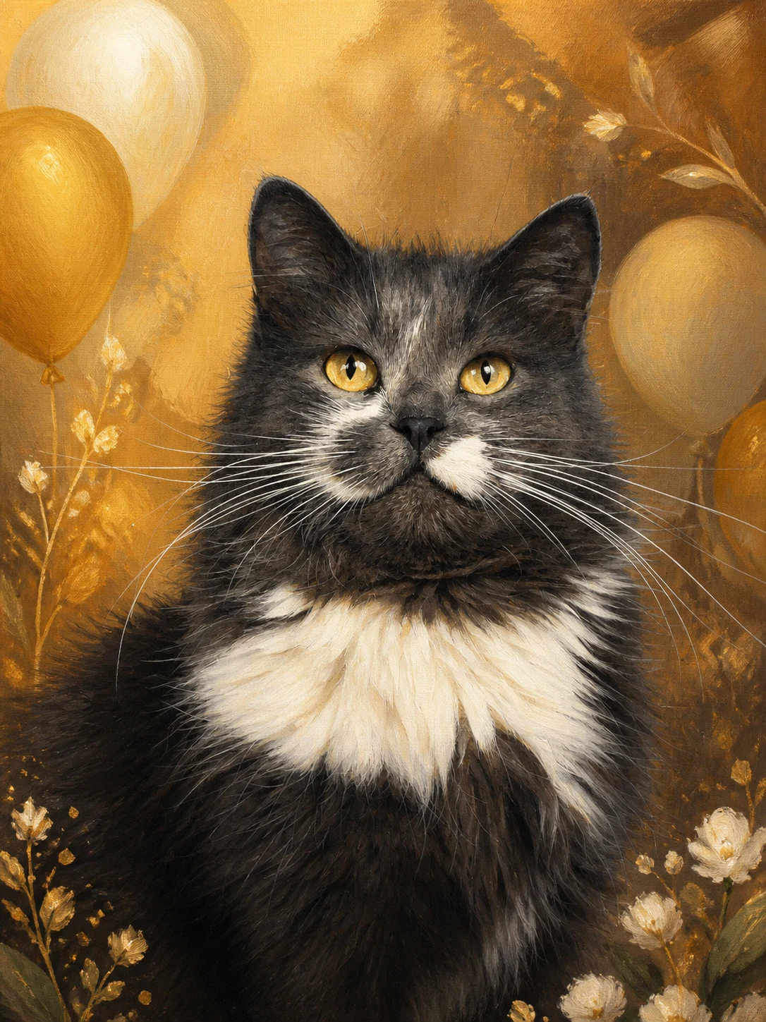 Celebration Storybook pet portrait example