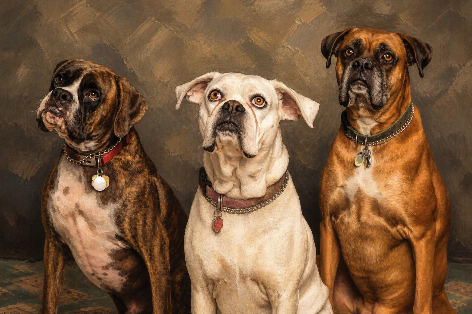 Modern Editorial pet portrait example