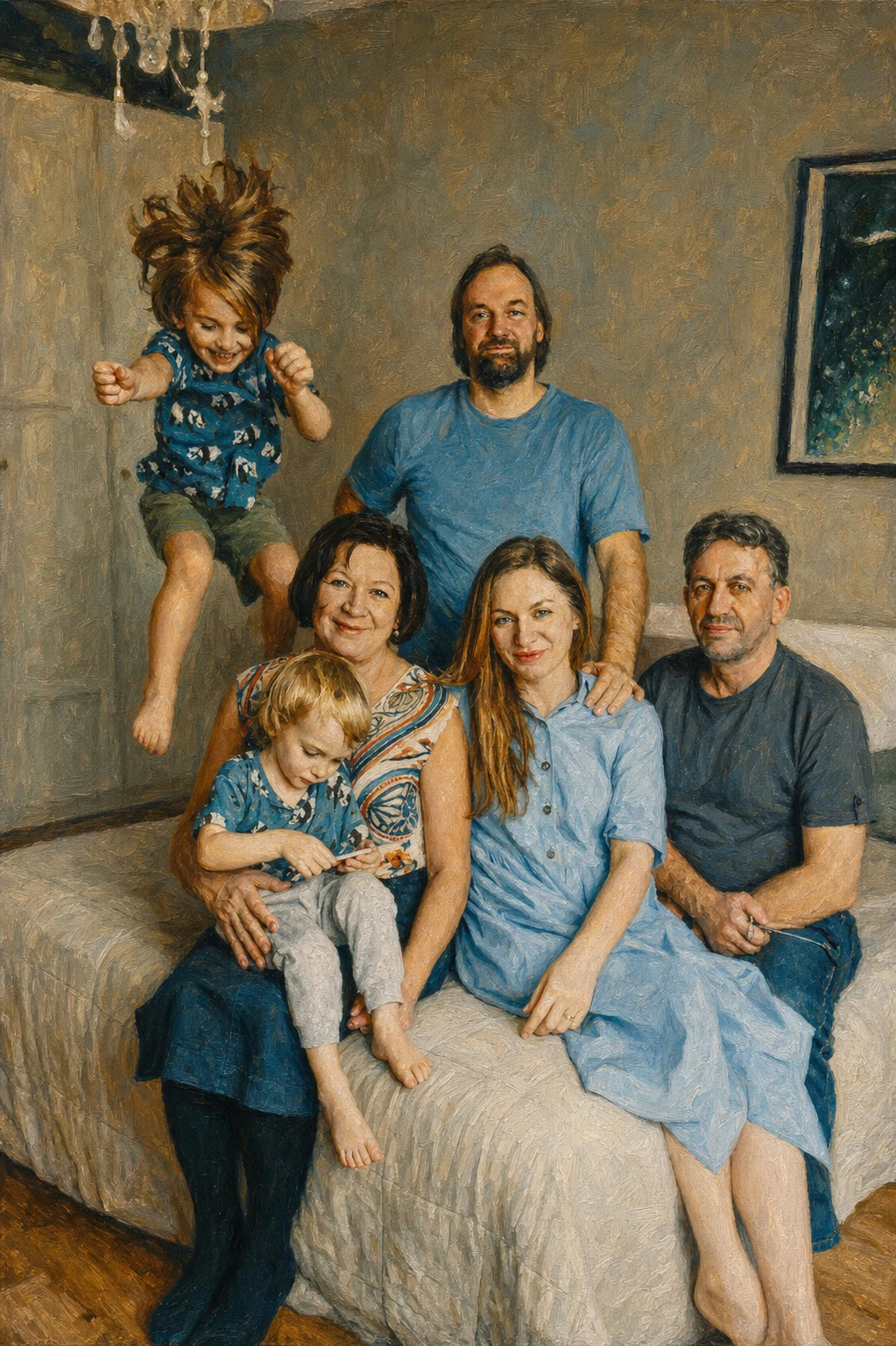 Portrait gift idea for Grandfathers