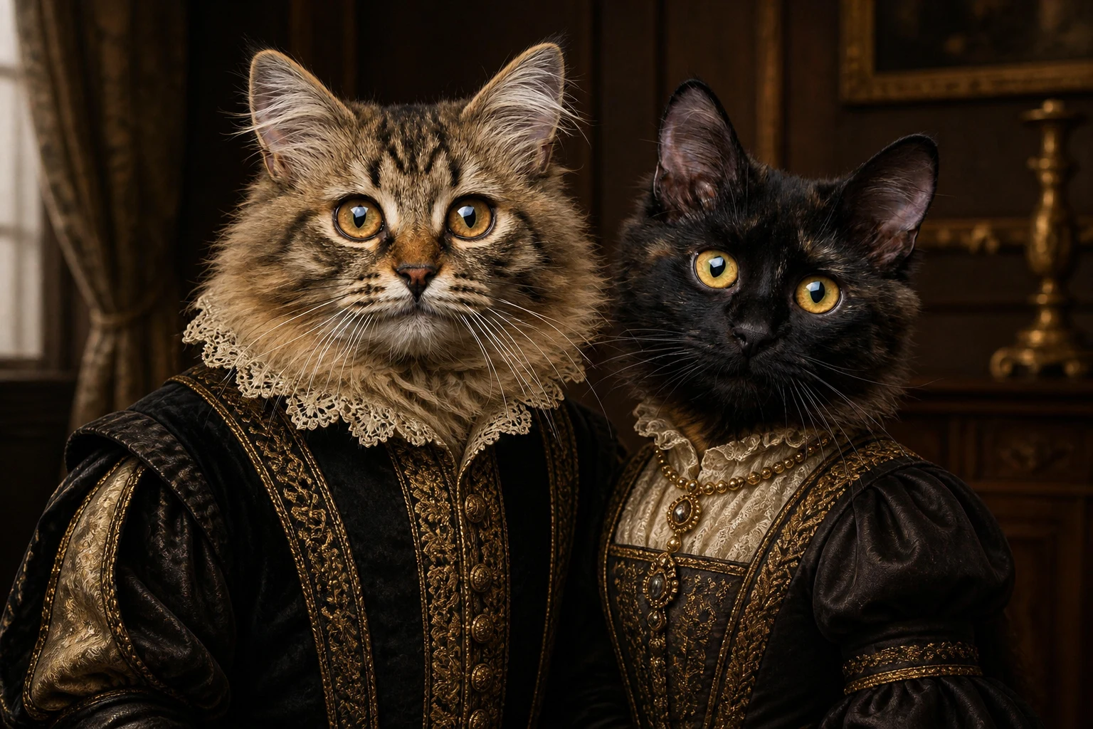 Royal Heritage pet portrait example