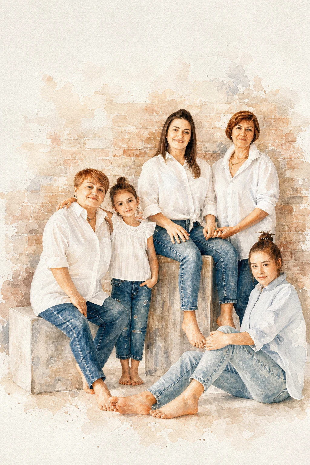 Mother’s Day Portrait Gifts custom portrait