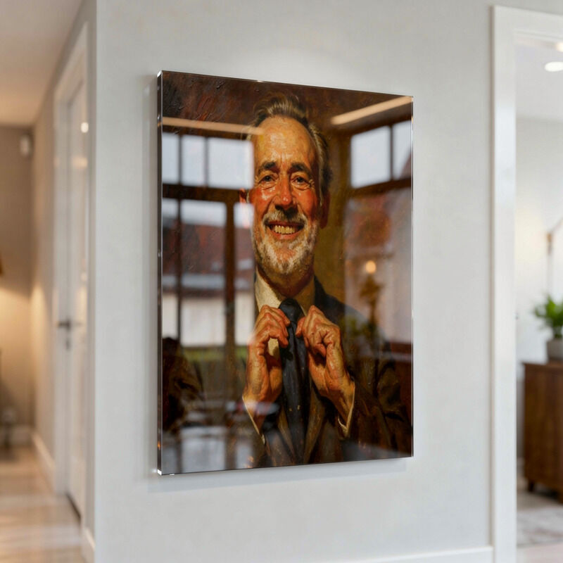 Custom Photo Acrylic Print — For Dad