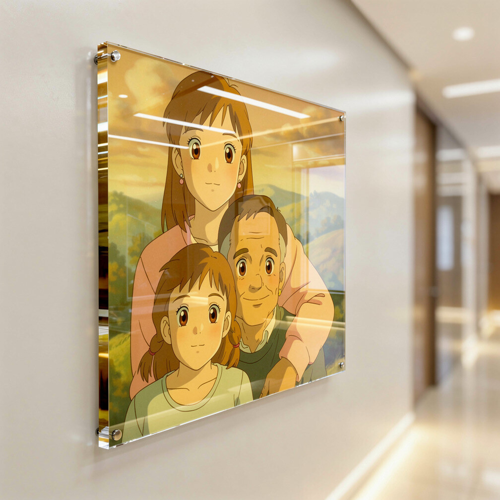 Custom Photo Acrylic Print — For Dad