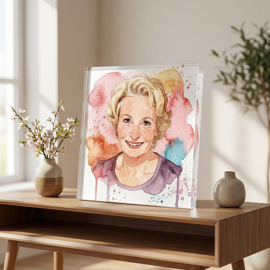 Custom Photo Acrylic Print — For Mom