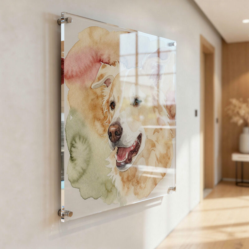 Acrylic Print AI scene rendering