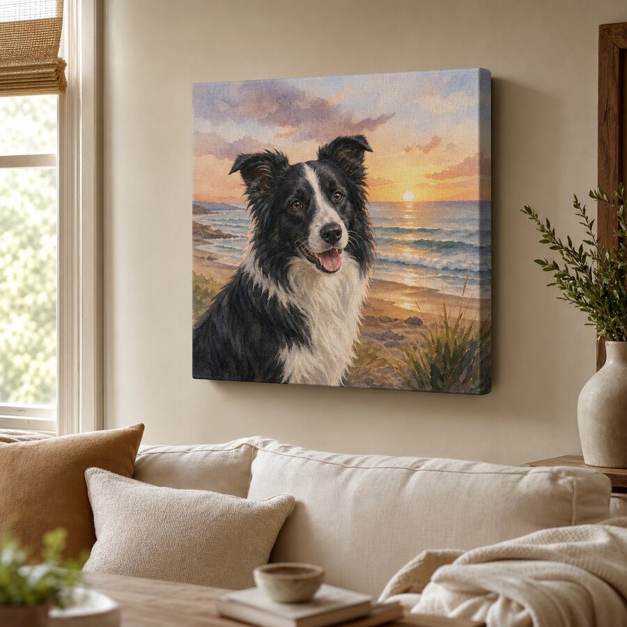 Custom Photo Canvas Wall Art — For Pets