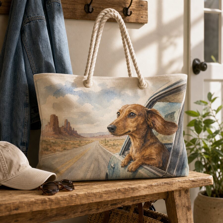 Custom Photo Weekender Tote — For Pets