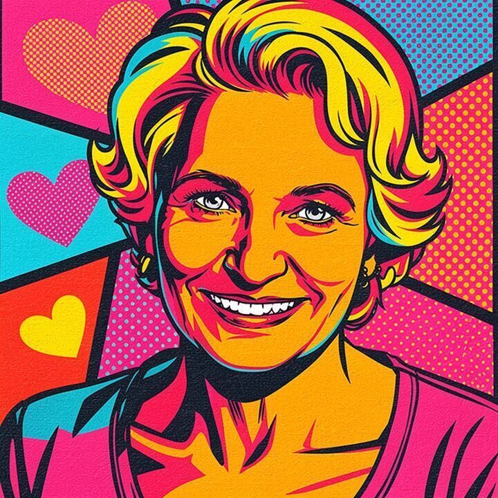 Pop Art Framed Print