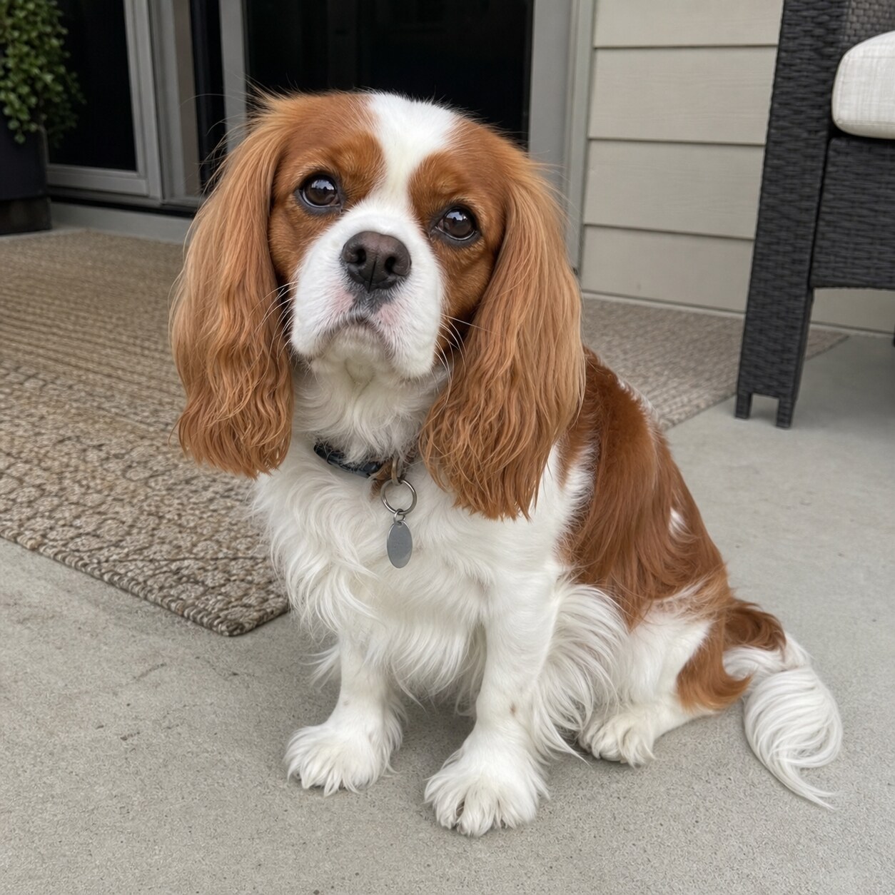 Original phone photo of a pet