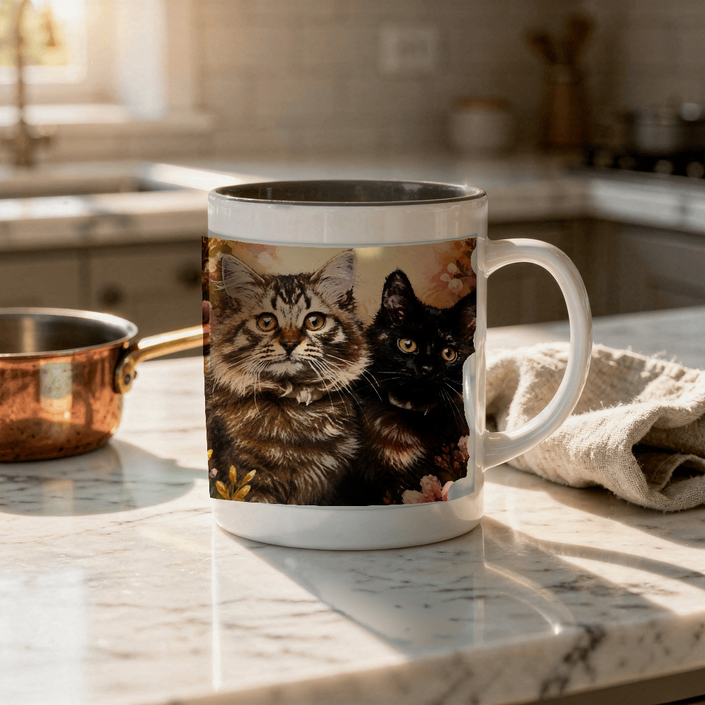 The exact approved portrait on Accent Mug