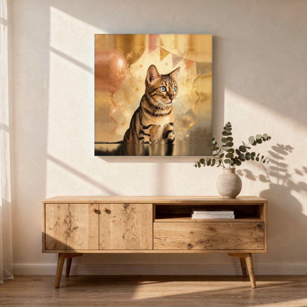 The exact Celebration Storybook artwork shown on A playful caricature for their bedroom wall.