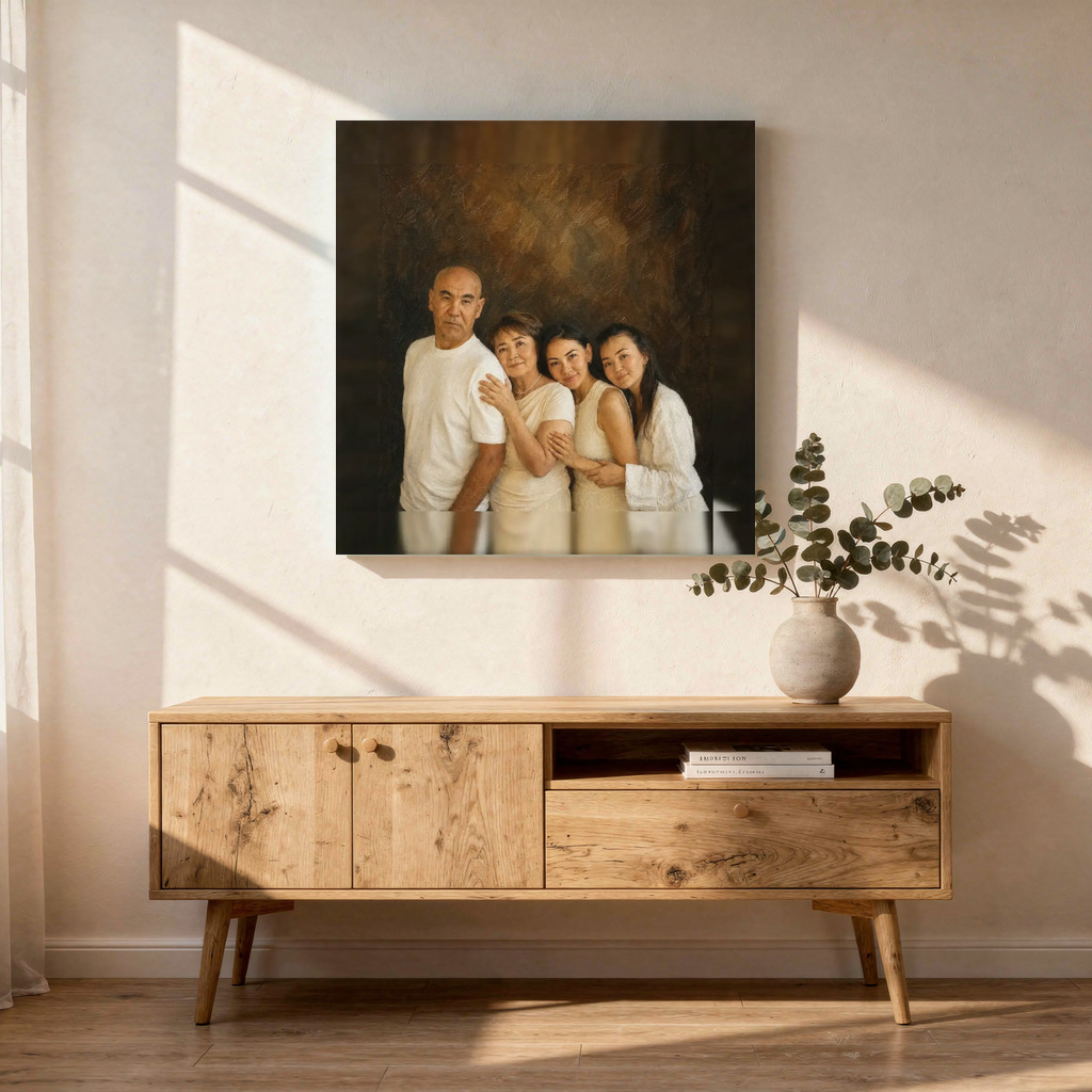 The exact Museum Oil artwork shown on Canvas Wall Art