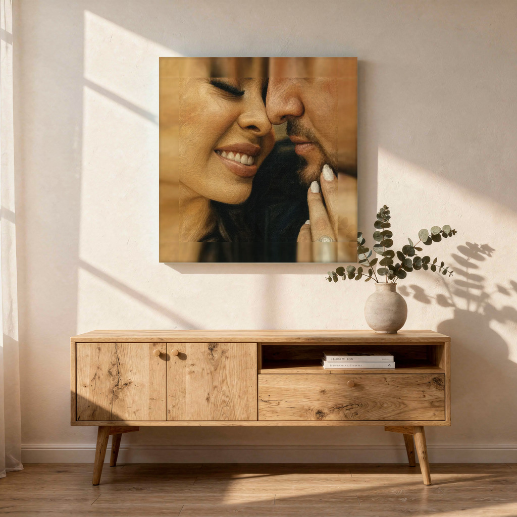 The exact Museum Oil artwork shown on Classical oil portrait for the bedroom wall.