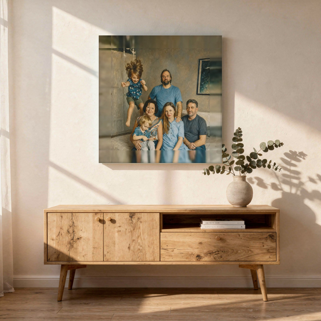 The exact Museum Oil artwork shown on For the mom who decorates with intention.
