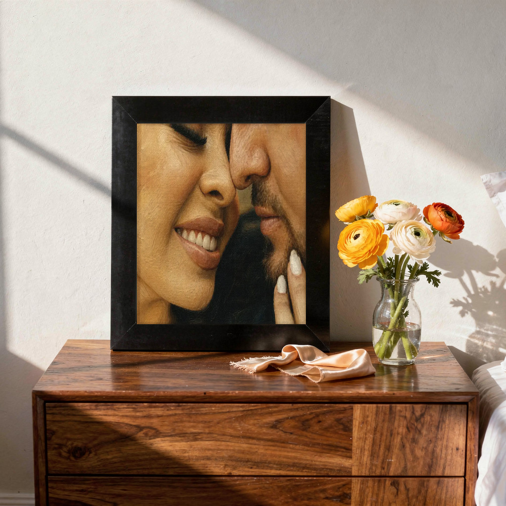 Custom portrait gifts for your husband sample