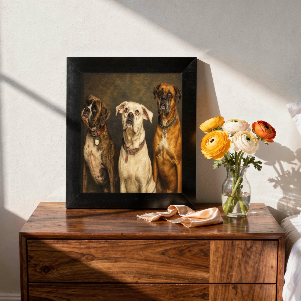 The exact Museum Oil artwork shown on Oil painting print — for retirement or transition gifts.