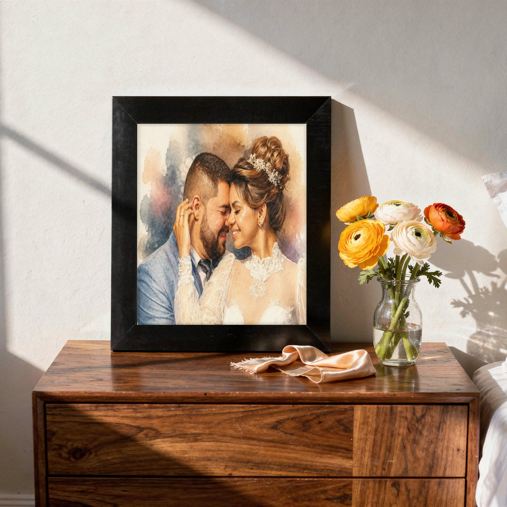 Portrait gifts for couples sample