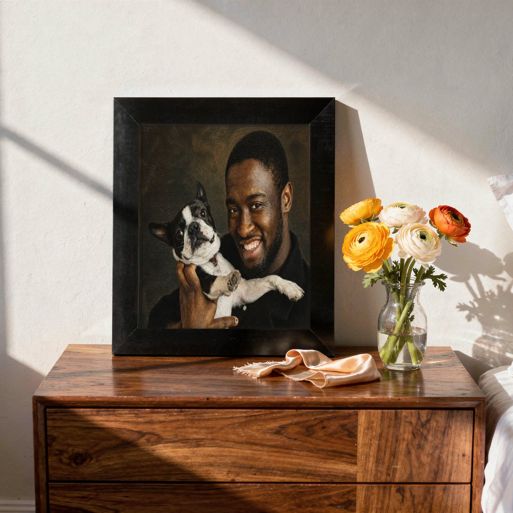 The exact Museum Oil artwork shown on Framed Print