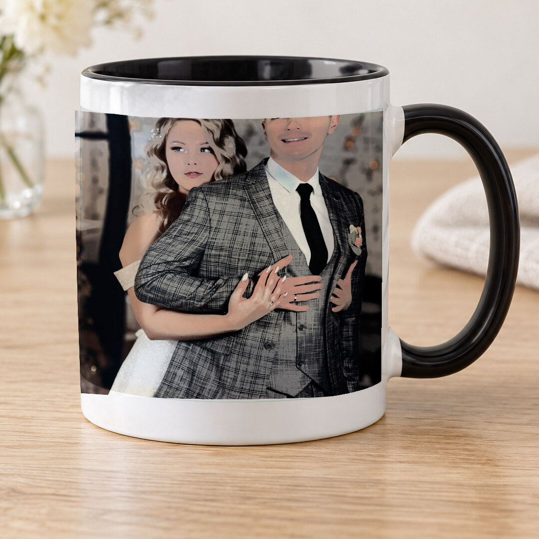 The exact original photo shown on Accent Mug