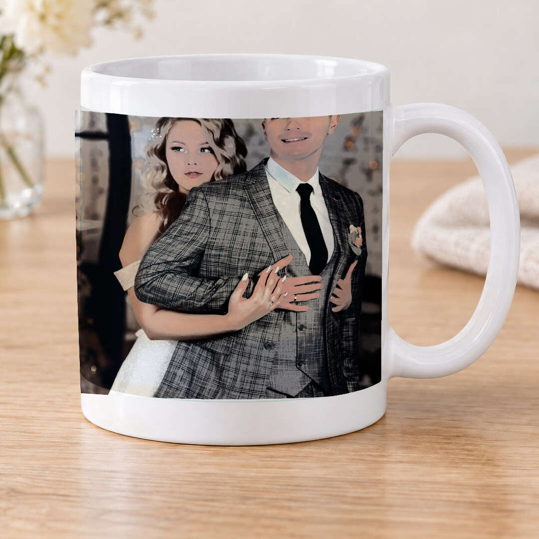 The exact original photo shown on Classic White Mug