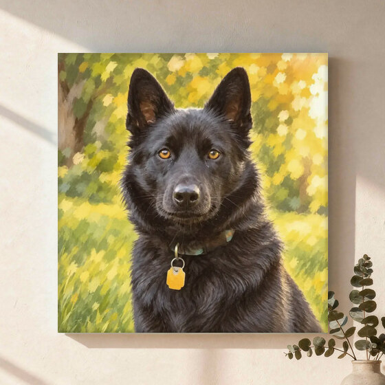 Illustrative Celebration Storybook portrait on Canvas Wall Art