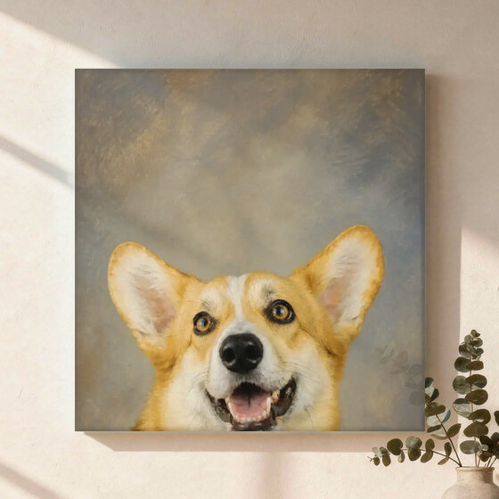 Illustrative Museum Oil portrait on Canvas Wall Art
