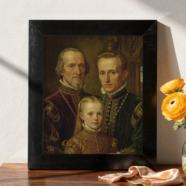 Renaissance artwork shown on Framed Print