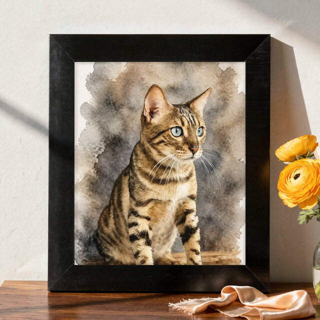 Pencil Sketch artwork shown on Framed Print