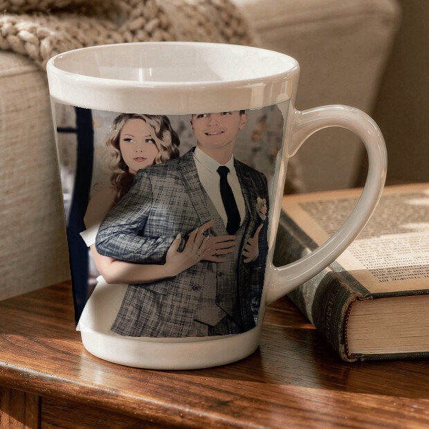The exact original photo shown on Ceramic Latte Mug