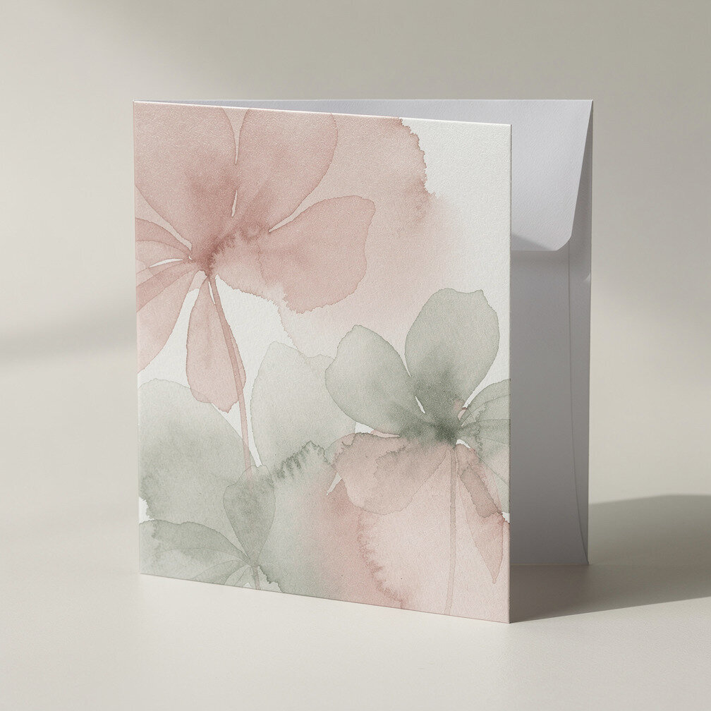 Custom photo greeting card