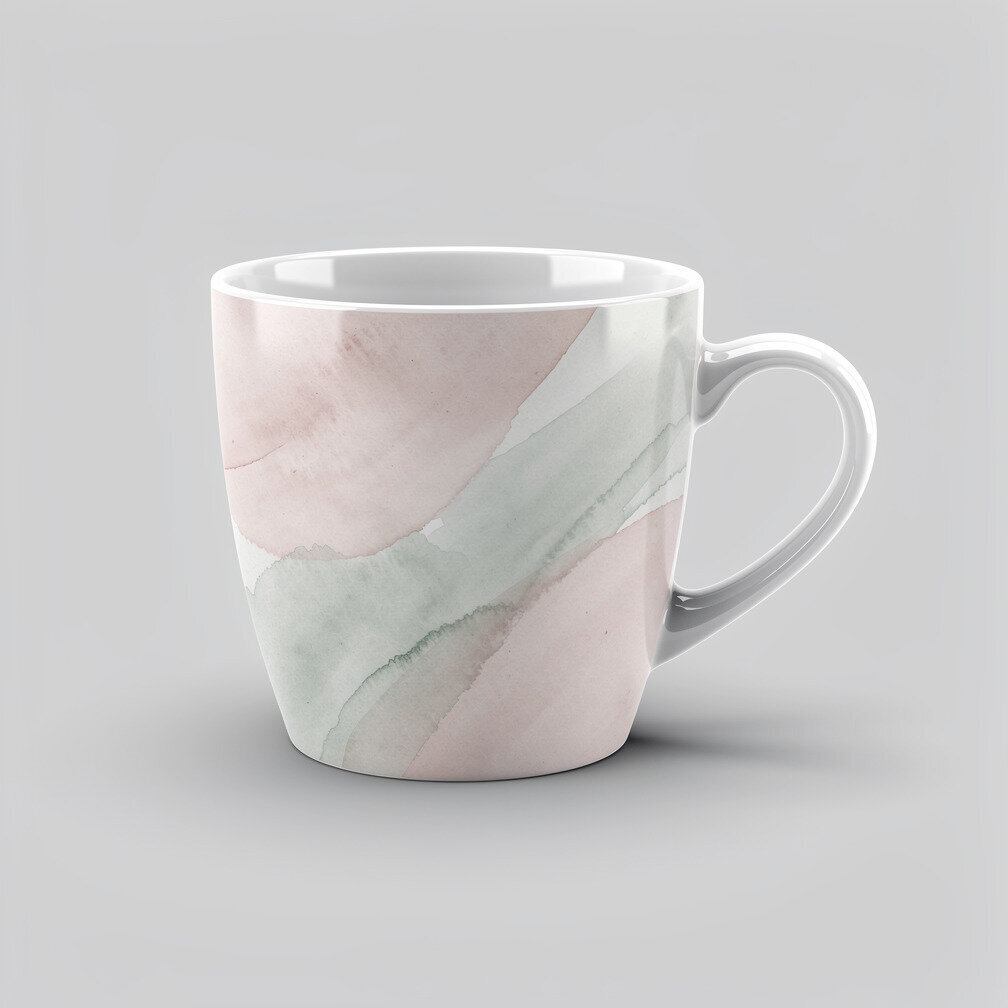 Custom photo ceramic latte mug