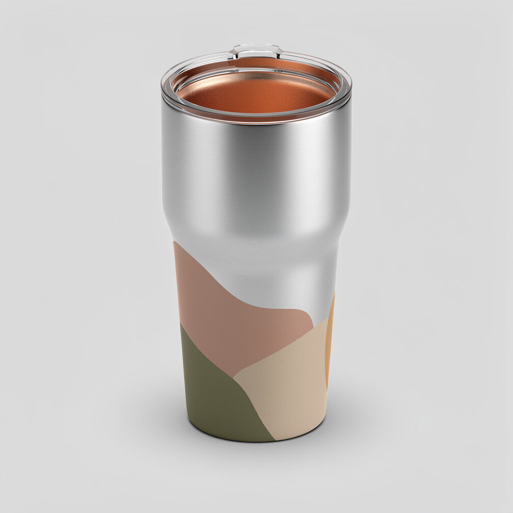 Custom photo viking tumbler