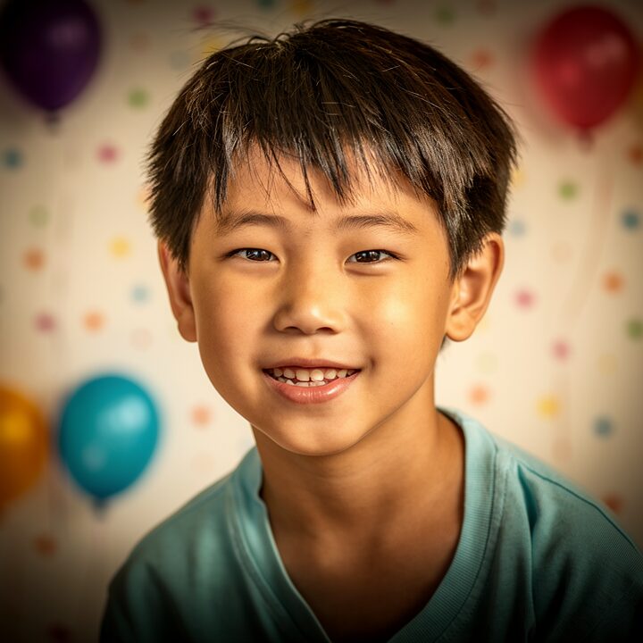 Photorealistic portrait sample