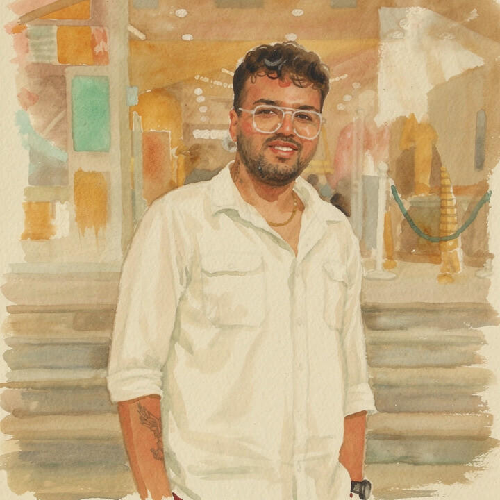Painted Portrait portrait sample