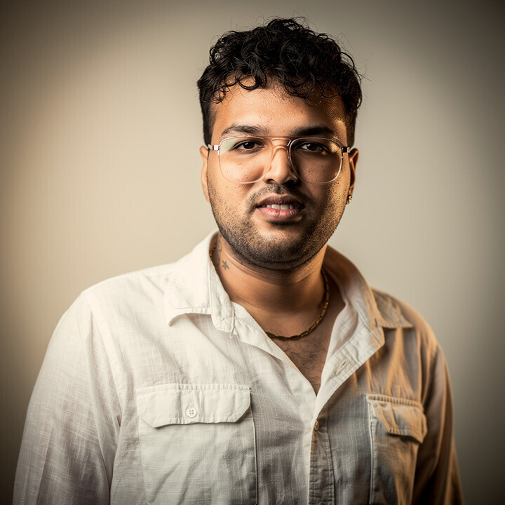 Photorealistic portrait sample