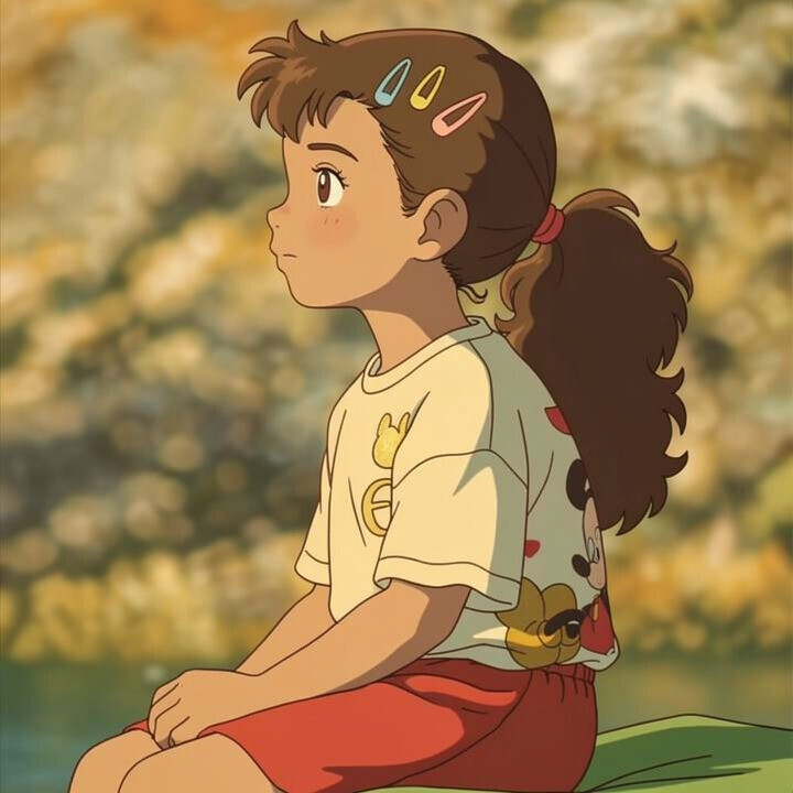 Studio Ghibli portrait sample
