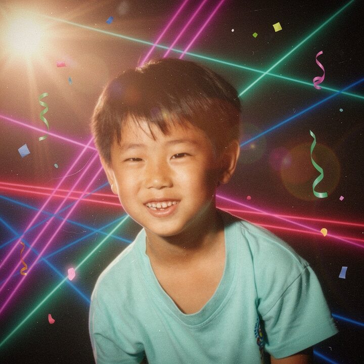 '90s Yearbook portrait sample