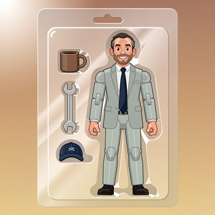 Action Figure portrait sample