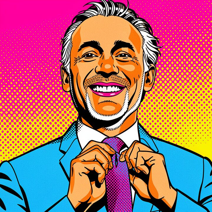 Pop Art portrait sample