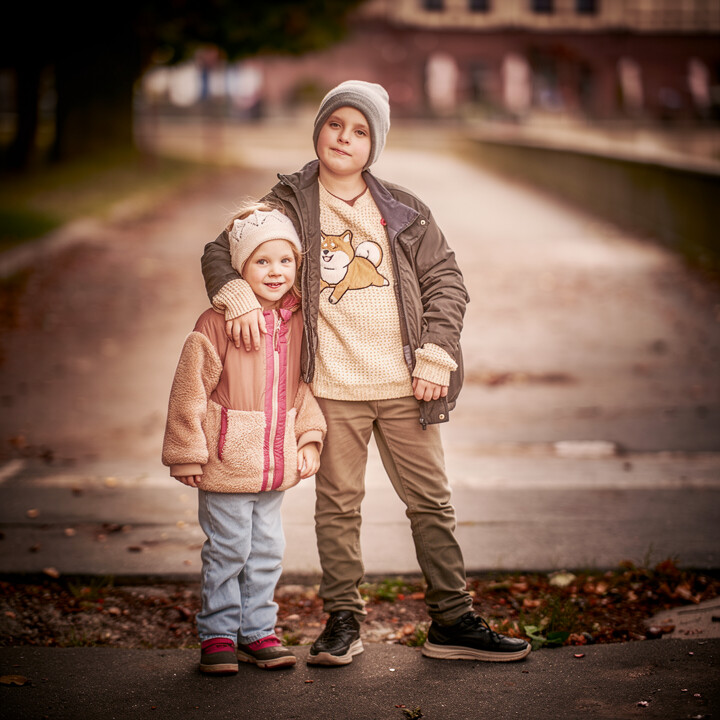 Photorealistic portrait sample