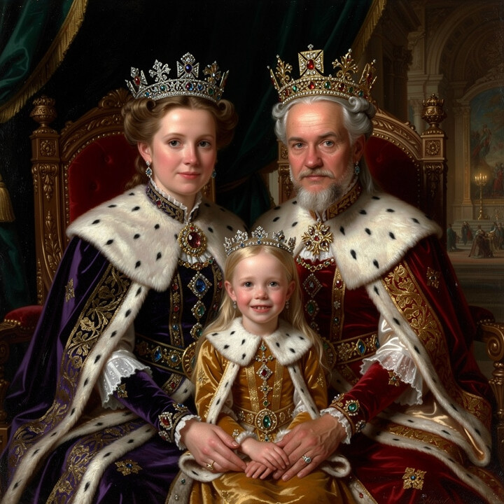 Royal Portrait portrait sample