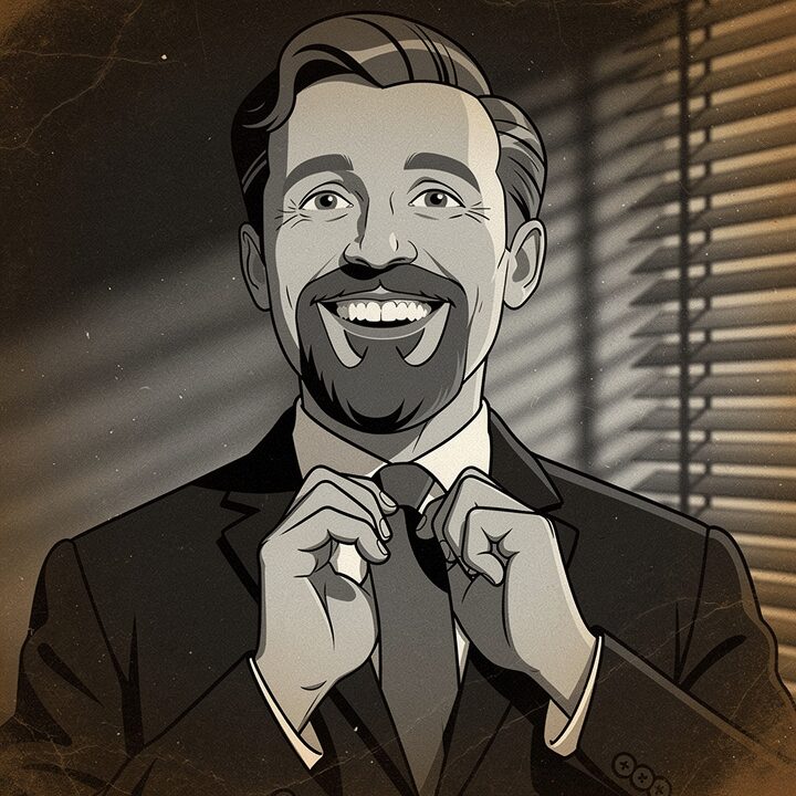 Film Noir portrait sample