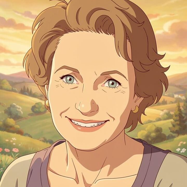 Studio Ghibli portrait sample