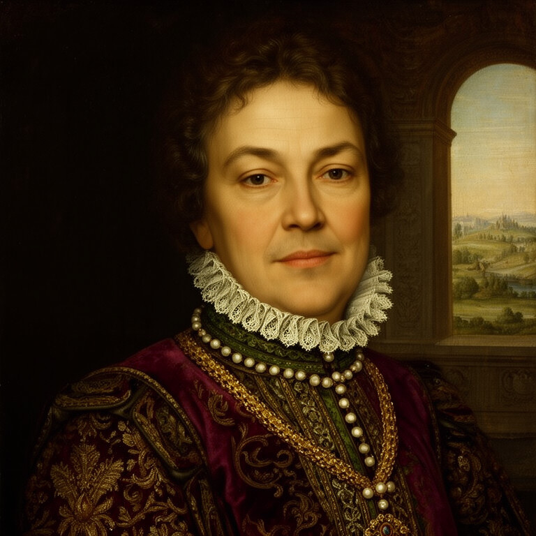 Renaissance portrait sample