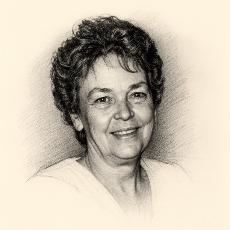 Pencil Sketch portrait sample