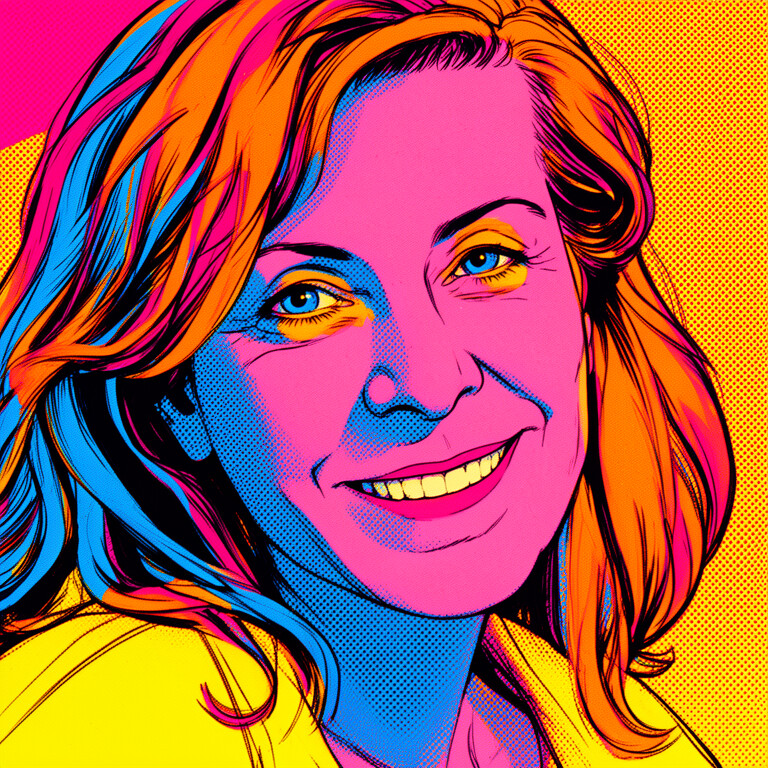 Pop Art portrait sample