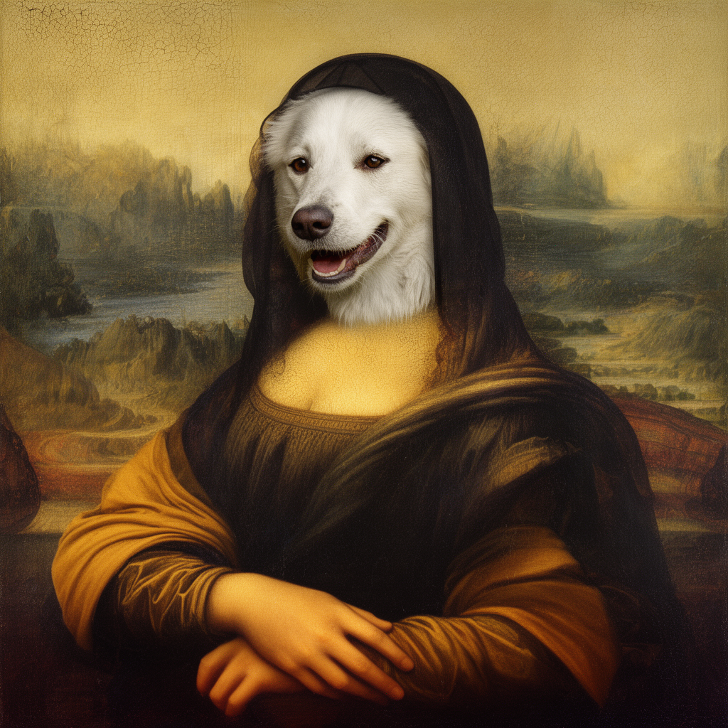 Famous Painting portrait sample