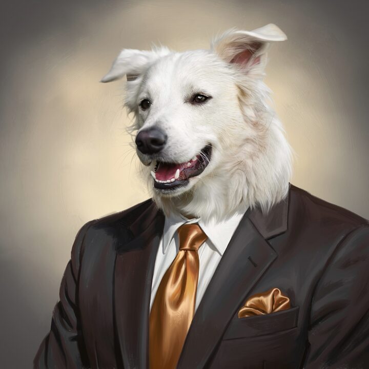 Dressed Up portrait sample