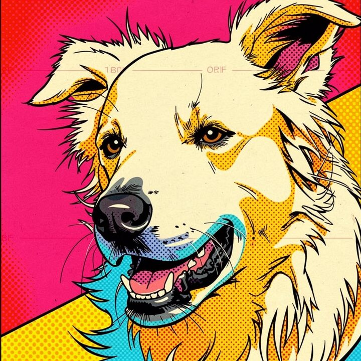 Pop Art portrait sample