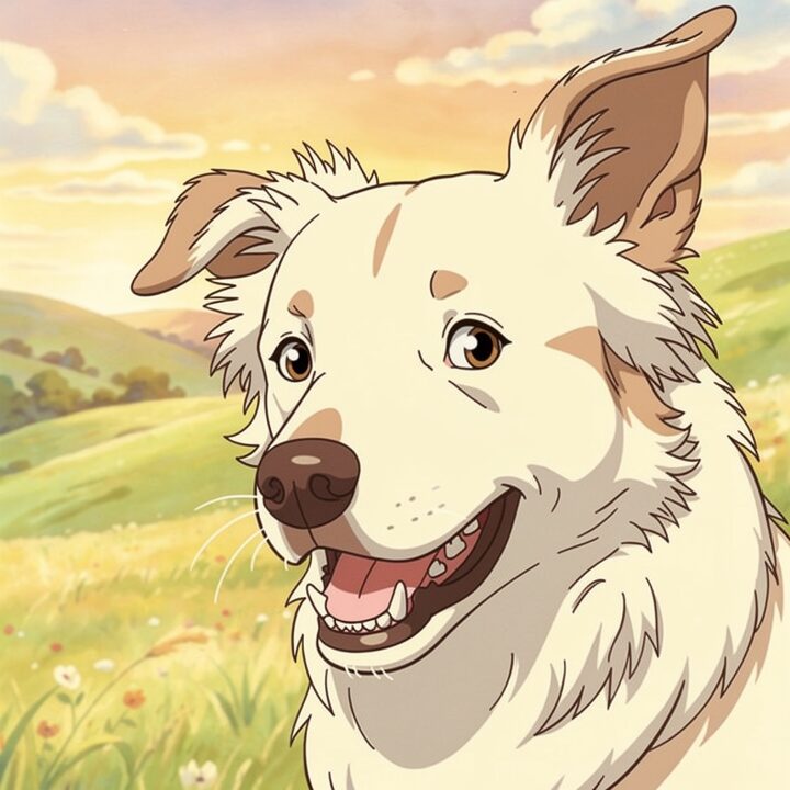 Studio Ghibli portrait sample